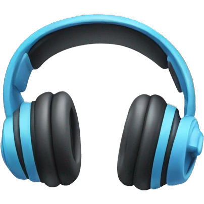 Headphones with bow emoji