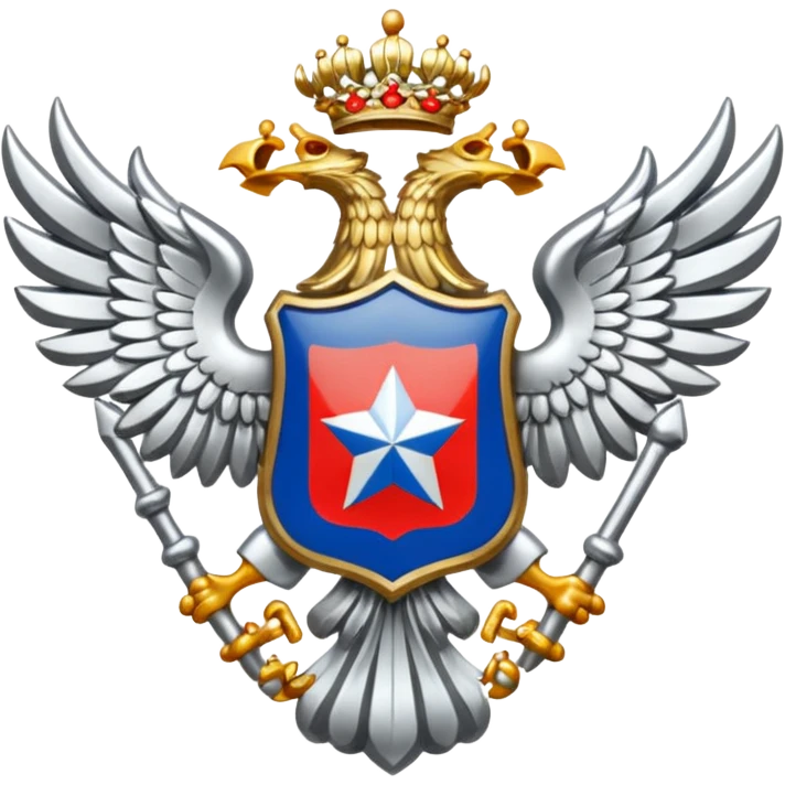 russia sport silver crest emoji