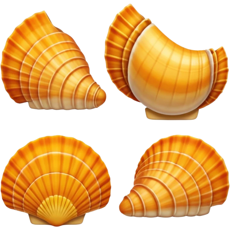 grooves on shells emoji