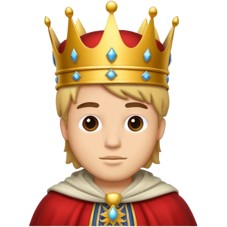 young king emoji