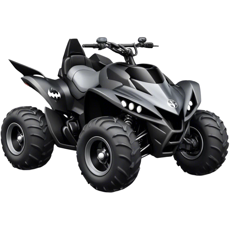 batmobile atv banshee yamaha with a smile emoji