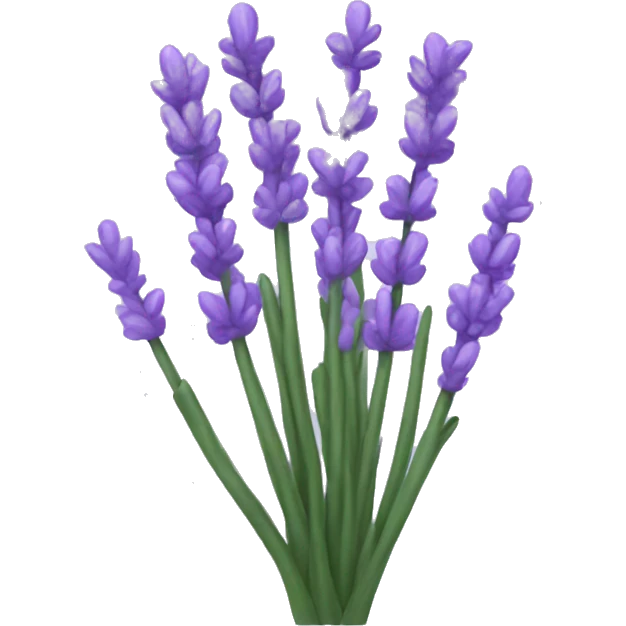 single lavender emoji