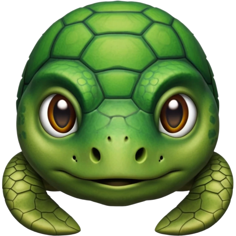 Sad turtle emoji
