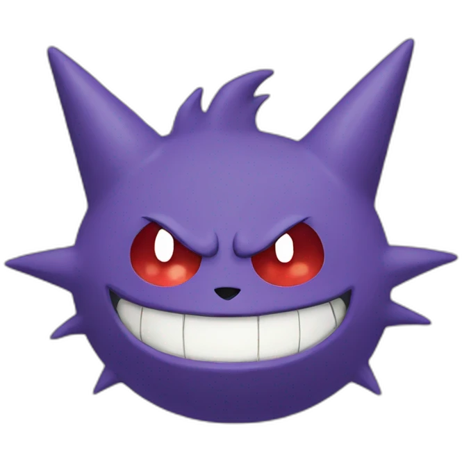 Gengar pokemon emoji
