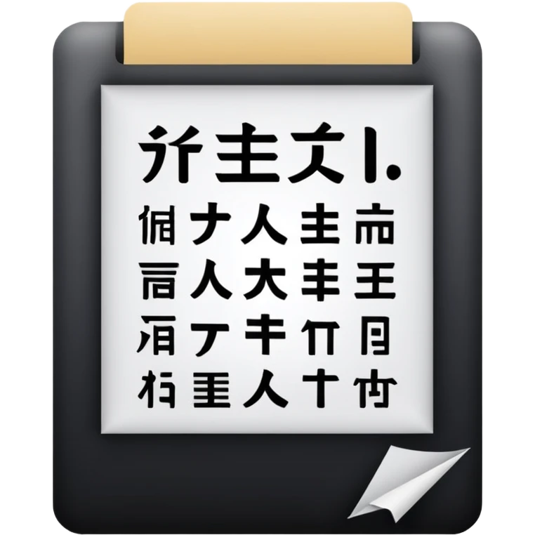 A Slack emoji to express "日本語営業資料" - simple and intuitive emoji