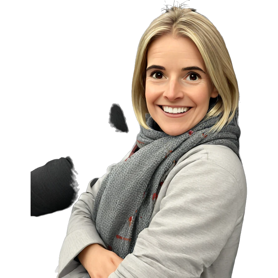 smiling boy with scarf emoji