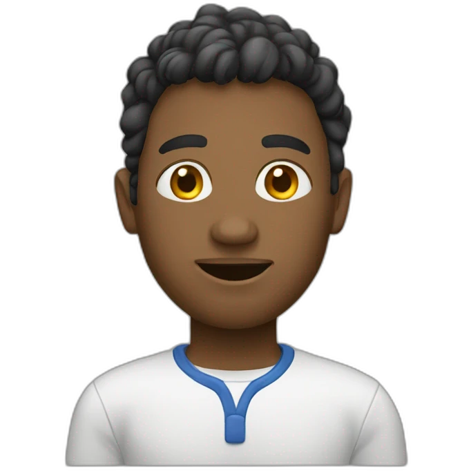Humain qui se monte emoji
