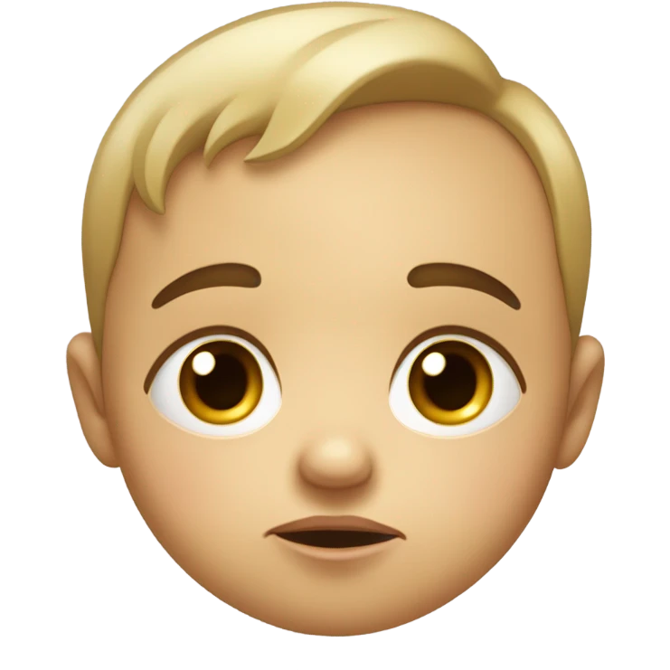 sad baby emoji