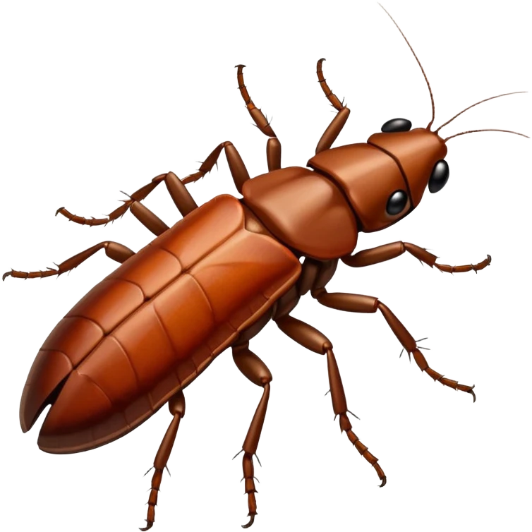 cockroach on plane  emoji