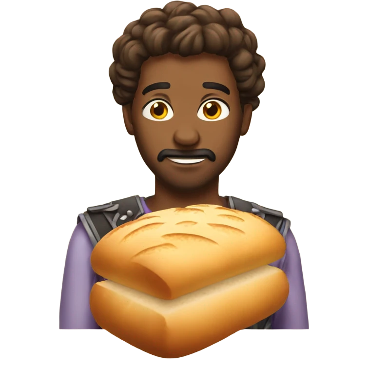 Kings bread emoji