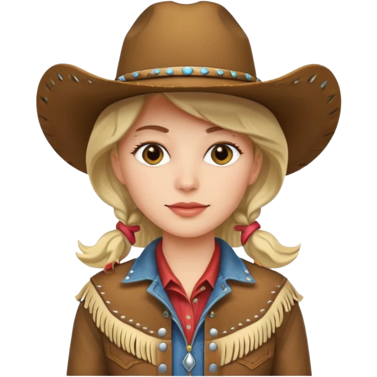 Cowgirl emoji