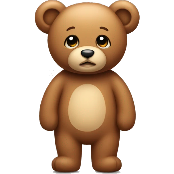 Teddy bear emoji