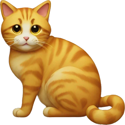 Cat on the wall  emoji