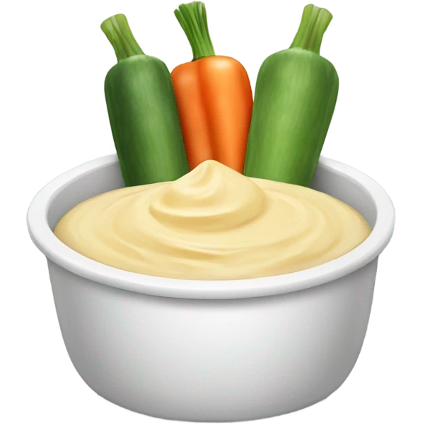 Veggies and dip emoji