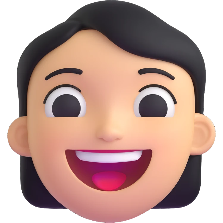 happy joyful face emoji