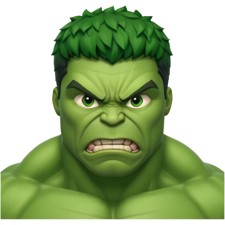 hulk com raiva emoji