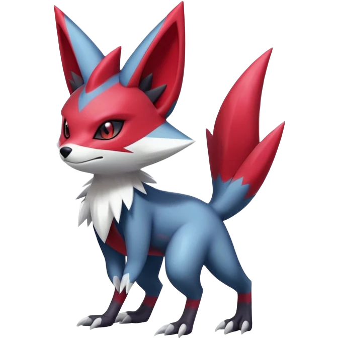  Weavile-Sneasel-Zangoose-Zoroark-hybrid (Full body) emoji