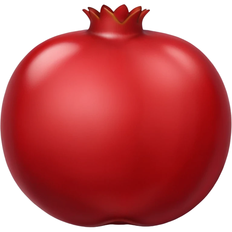 Pomegranate emoji Apple style emoji
