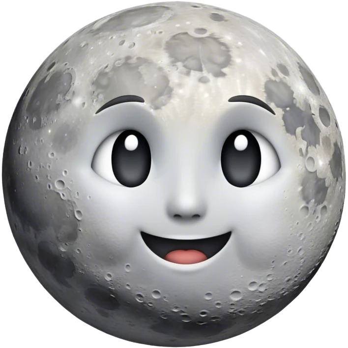 Moon emoji