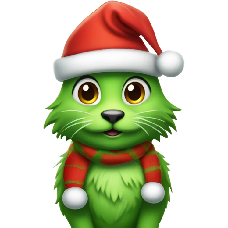 The grinch emoji