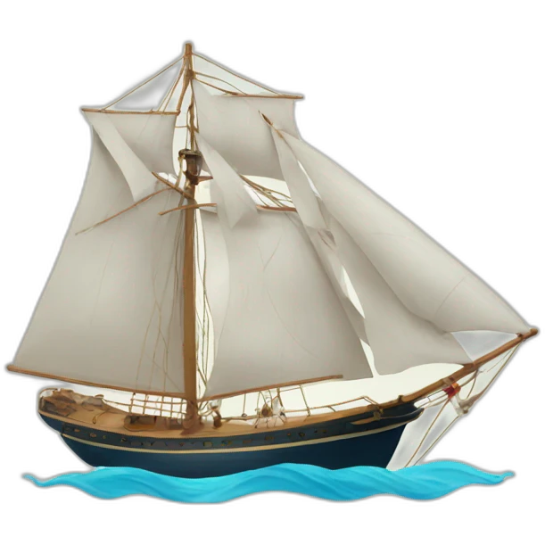 sailing ship emoji