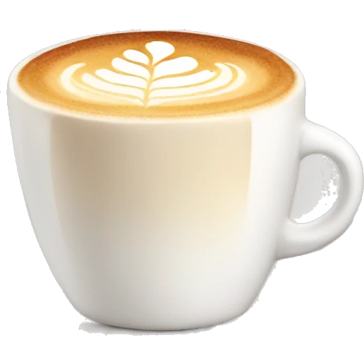 Flat white emoji