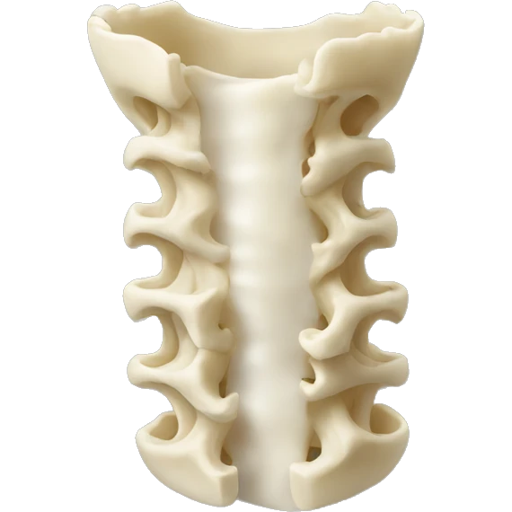 Coluna vertebral emoji