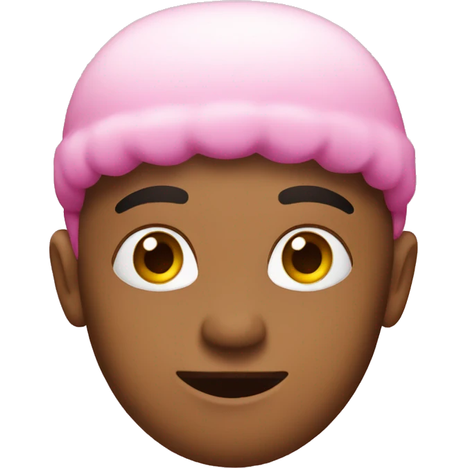 Pink chrismas emoji