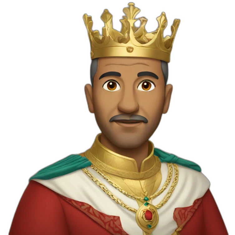 king of morocco emoji