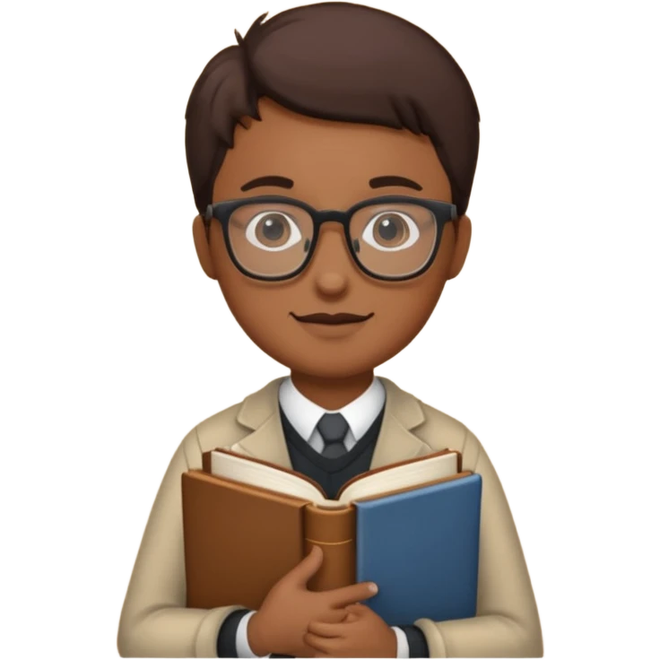Preparing for school emoji