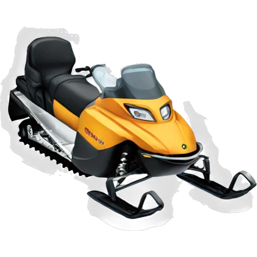 Snowmobile emoji