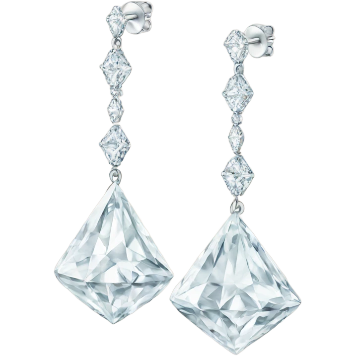 Earrings DIAMOND emoji
