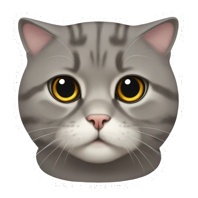 scottish fold cat emoji