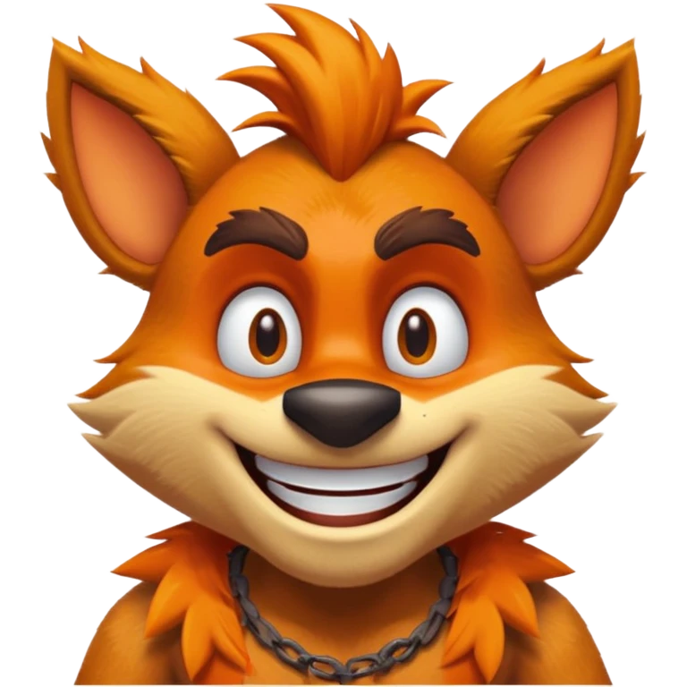 friendly crash bandicoot emoji