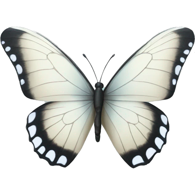 Farfalla bianca  emoji