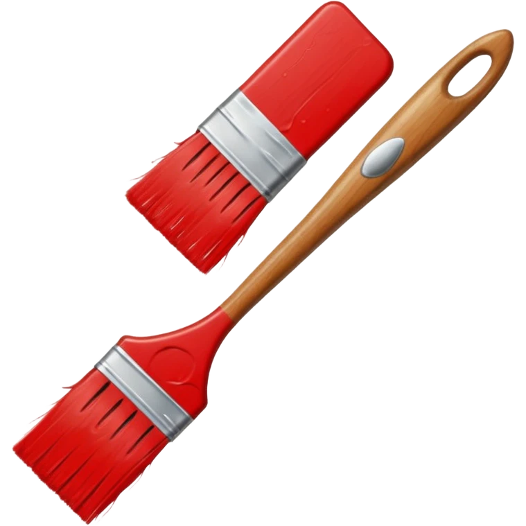 red Paintbrush emoji