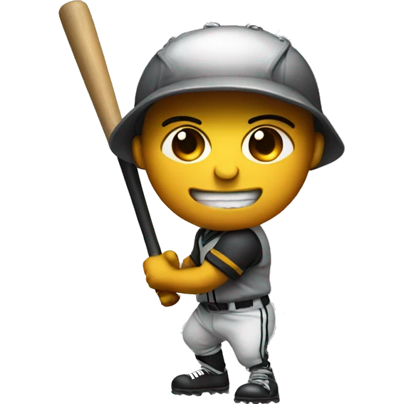 raider with baseball bat emoji