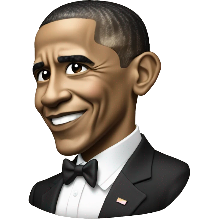 Obama at the diddy party emoji
