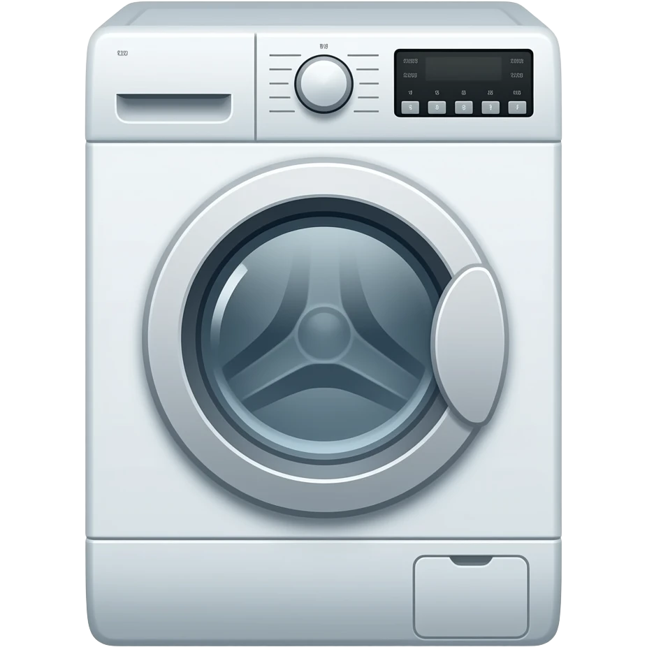Laundry washing machine emoji