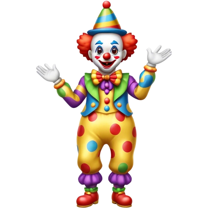 farting clown emoji