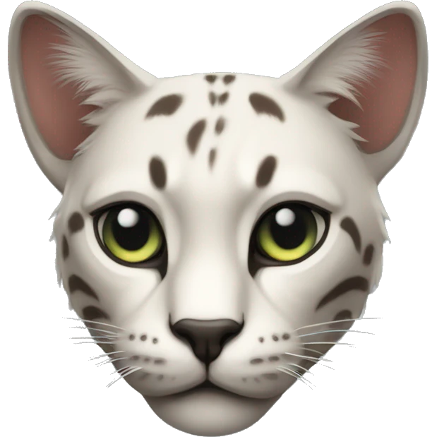 Cool Edgy Vernid-feline species full body emoji