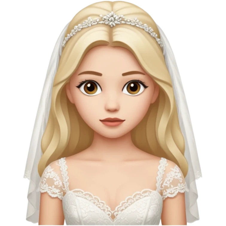 nicole peltz with wedding dress emoji