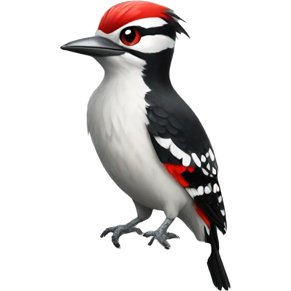Mentally stable woodpecker emoji