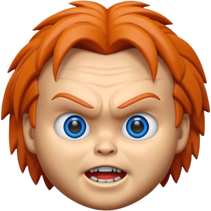 Un emojin de chuky emoji
