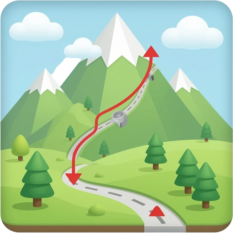 Map desendence emoji