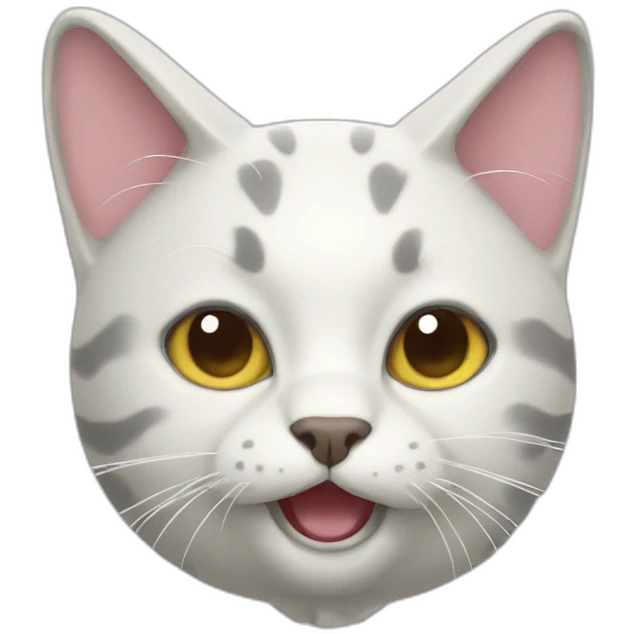 wave cat emoji