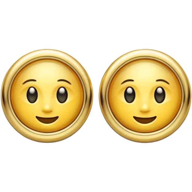 gold earing emoji