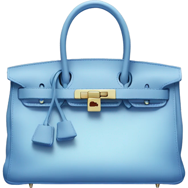 Blue Birkin Bag emoji