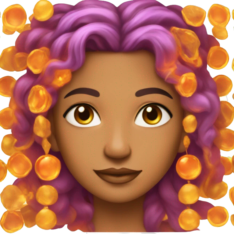 7 chakra goddess tan skin emoji