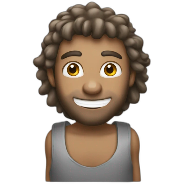 Singe sur bourdon emoji
